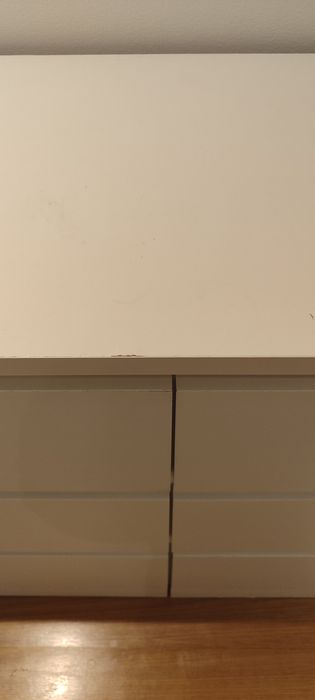 Comoda malm 6 gavetas