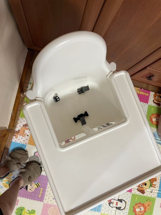 Стілець IKEA ANTILOP зі стільницею + підніжка для стільця