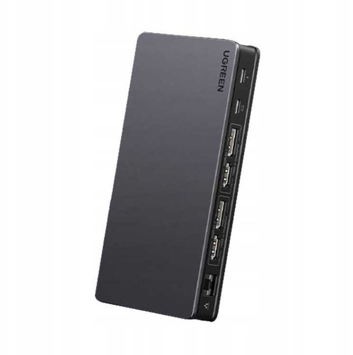 Adapter HUB UGREEN 9w1 USB-C do 2x USB-A 2x DP 2x HDMI 4K DP LAN PD 100W