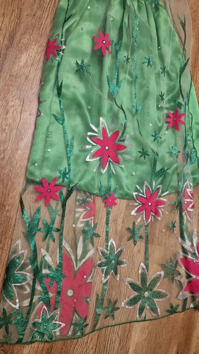 Sukienka Anny Anna I Elza Frozen Kraina Lodu 122 7 8lat na karnawał  p