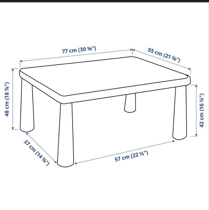 Mesa e Cadeira de brincar