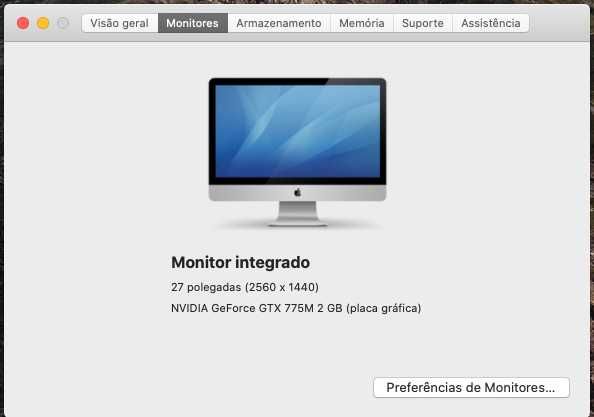 iMac 27" (Final de 2013) – 32 GB RAM, 3.4 GHz i5, Placa NVIDIA 2 GB