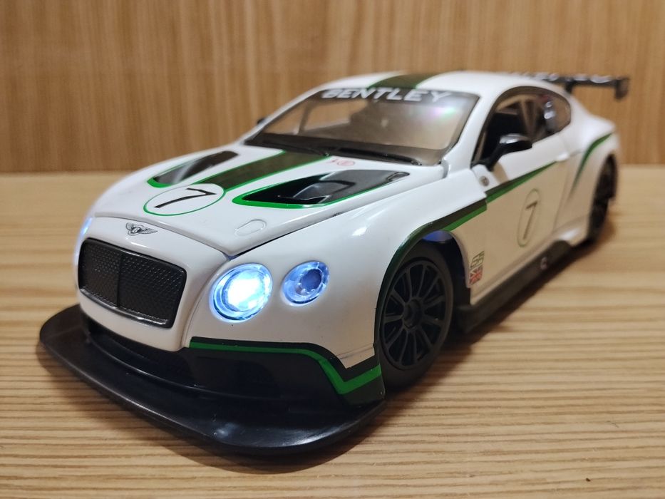 Модель Bentley continental Gt3 Concept 1:24 Автопром металл свет звук