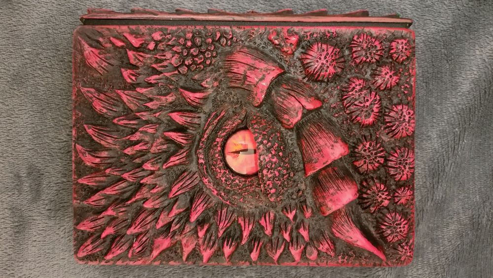 Блокнот дракон , магічна книжка ,  гримуар подарунок на Новий рік