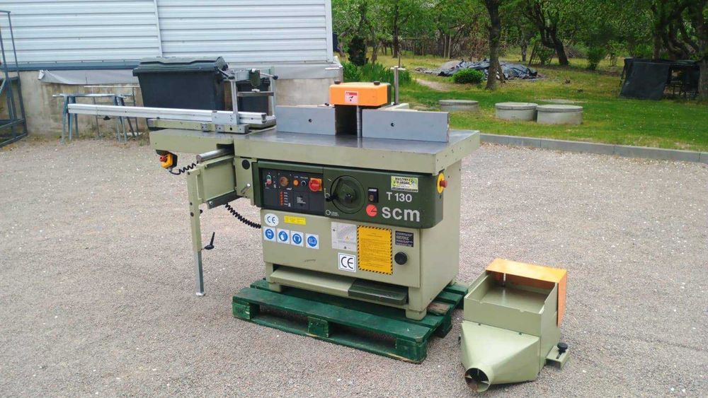 Frezarka dolnowrzecionowa SCM T130 Z WÓZKIEM, frezarka do drewna