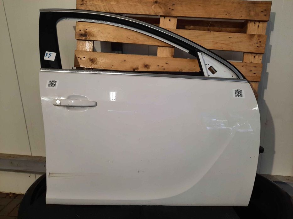 $ DRZWI PRZÓD PRZEDNIE PRAWE OPEL INSIGNIA SEDAN KOMBI Z40R BIAŁY