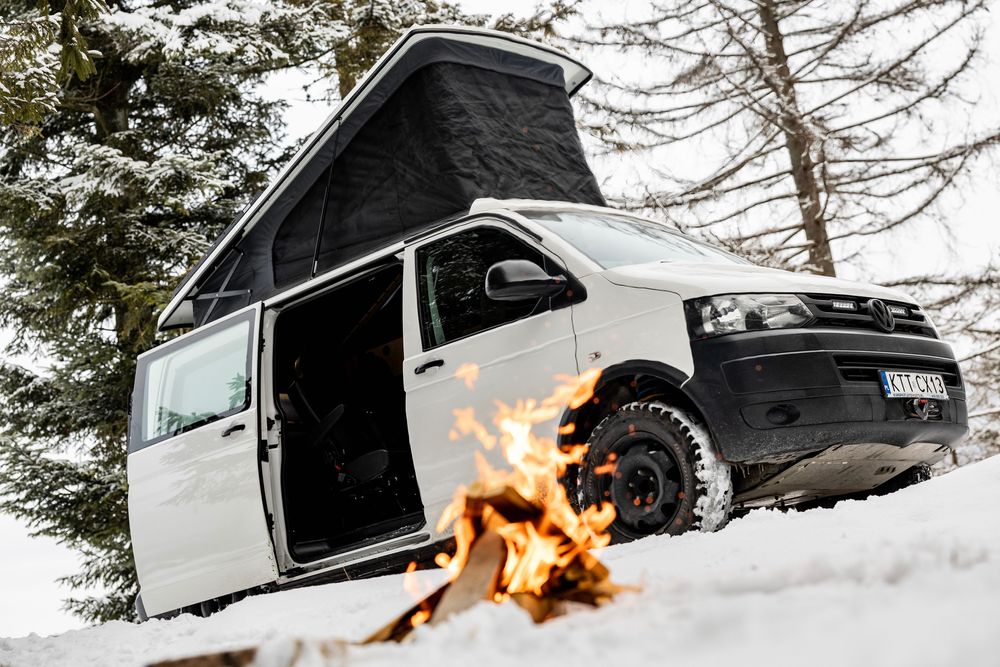 Volkswagen T5 jak California, 4motion, kamper 4x4, podnoszony dach