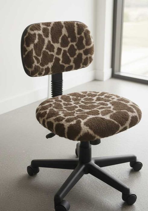 Cadeira de escritório padrão girafa