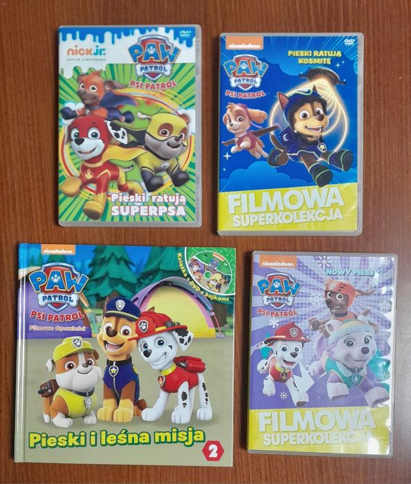Zestaw płyt DVD Psi Patrol