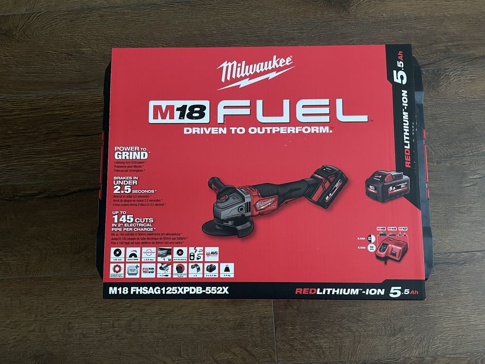 Milwaukee M18 FHSAG125XPDB 552X 25 900 Olx