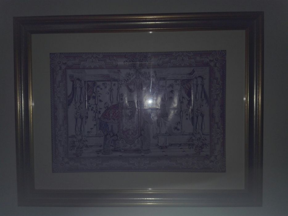 4 Lindos Quadros. 2 futuristas, 1 étnico/elefante indiano e 1 Clássico