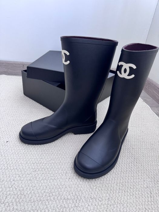 Kaloszy Chanel! Premium jakość! Od ręki 36,37,38,39,40,41