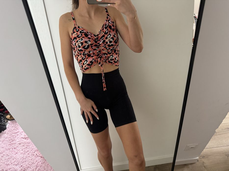 Top crop panterka zara