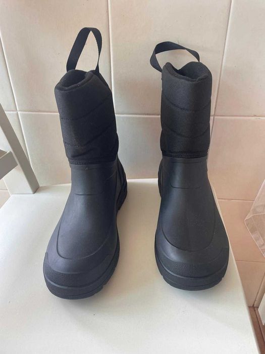 Botas impermeáveis a estrear