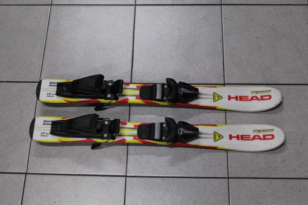 Narty Head Super Shape 77 cm + wiązania Tyrolia