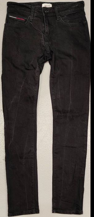 Wr) TOMMY HILFIGER DENIM oryginalne spodnie jeansowe Roz.31/34