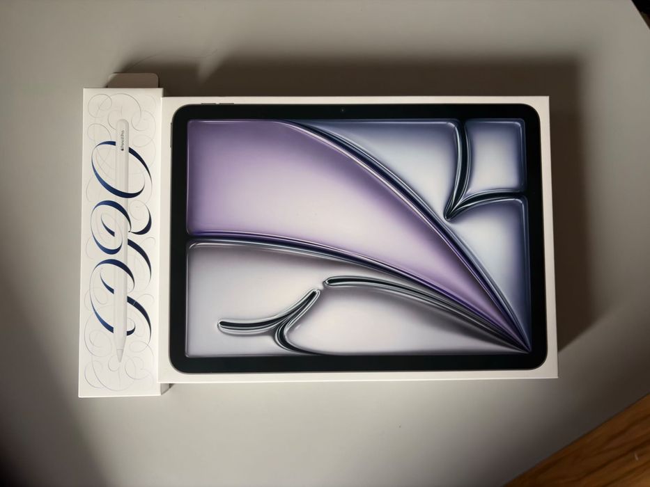 iPad Air M2 11” 128GB + Apple Pencil Pro | folia + etui | 99% bateria