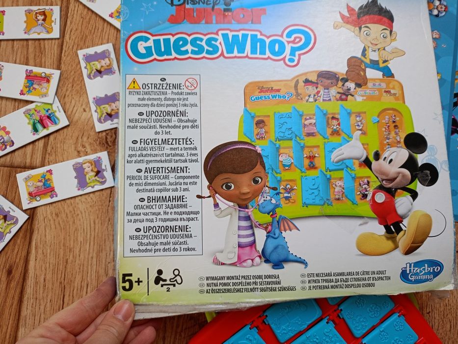 Zgadnij kto to gra dla dzieci Hasbro Disney junior wiek5+