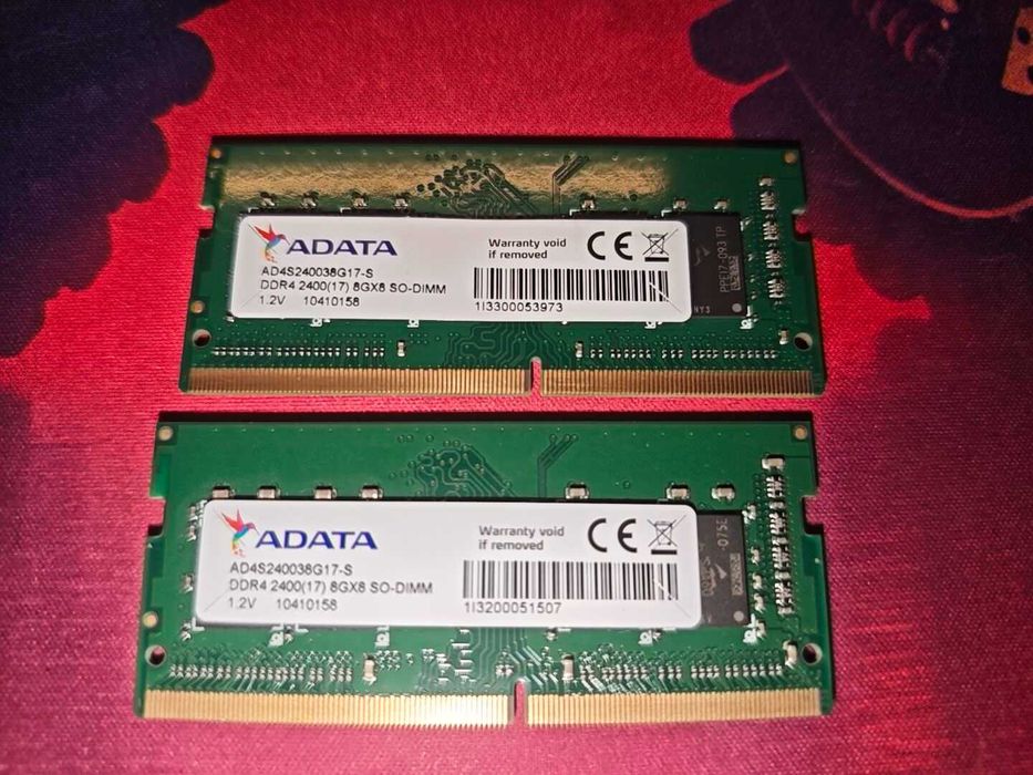 Pamięć DDR4 ADATA 16GB SODIMM 2400MHz (AD4S240038G17-S)