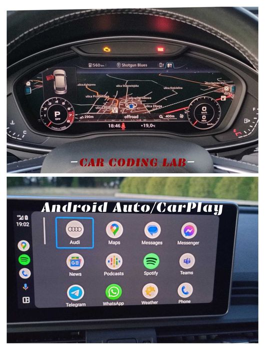 Radio do VW Aktywacja AppConnect AndroidAuto CarPlay SmartLink Audi VW Skoda Seat FullLink MST2 MEN2 MIB2 MIB3