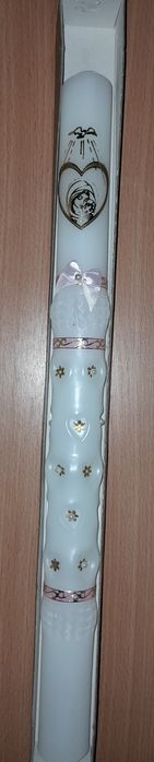 Świeca / gromnica do chrztu