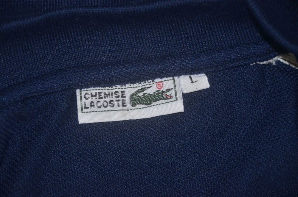 Granatowa koszulka polo Lacoste rozm.L