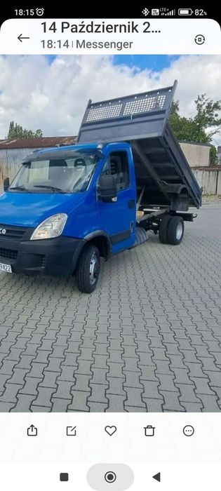 Prywatny przewóz materiałów budowlanych itp