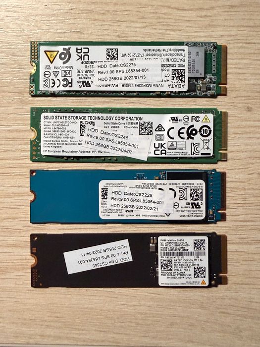 Dysk SSD 256 GB m.2 2280 nVme - Wysyłka OLX Express 24h