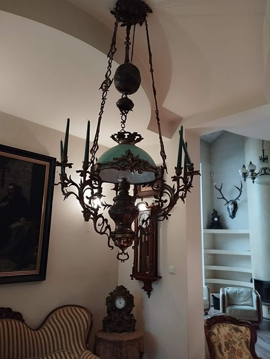 Kolekcjonerska lampa naftowa