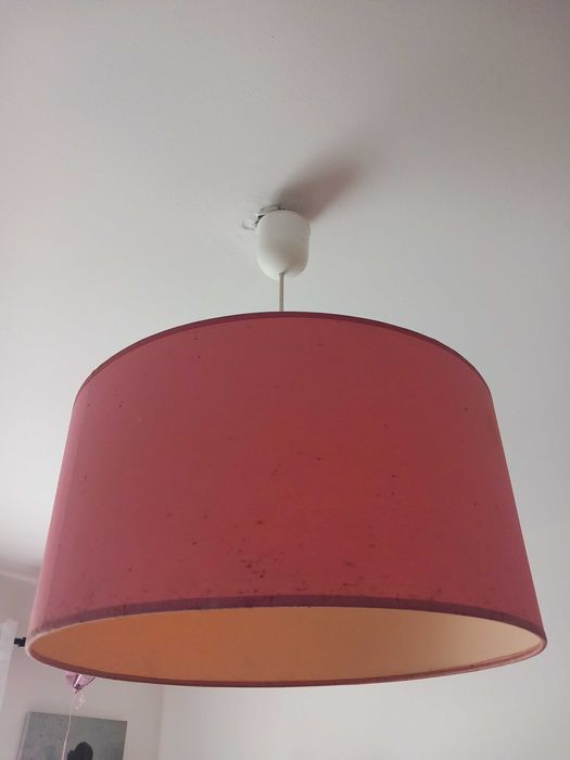 Abajur Rosa - Boas condições