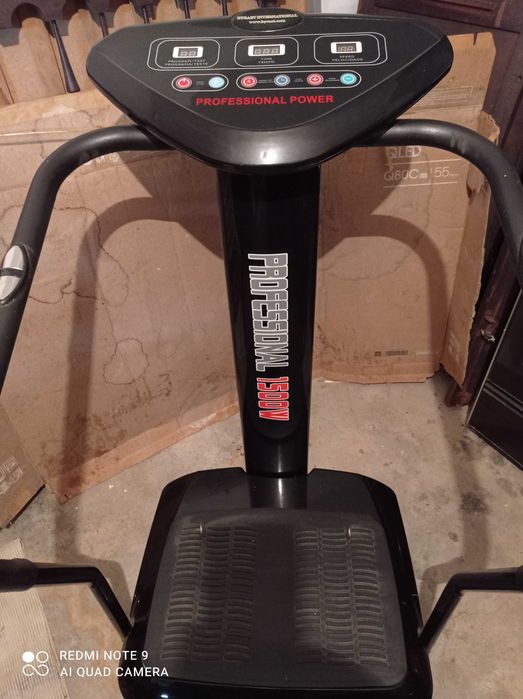 Máquina vibradora para exercícios