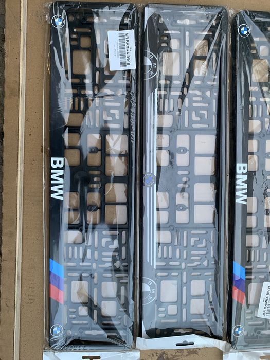 Рамка держ номеру BMW рамочка номерів кріплення номерне