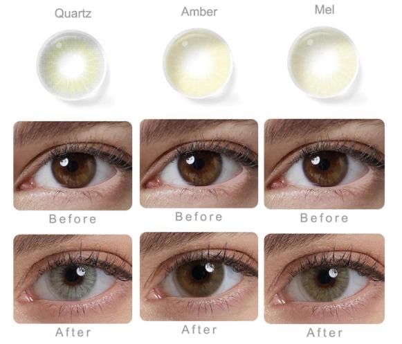 Lentes de contacto coloridas