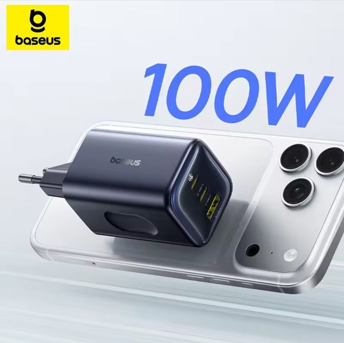 Зарядний пристрій 100W BASEUS PicoGo AE11 - Блок живлення 100Вт
