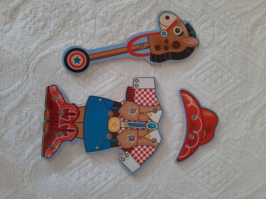 Jogo Montessori madeira