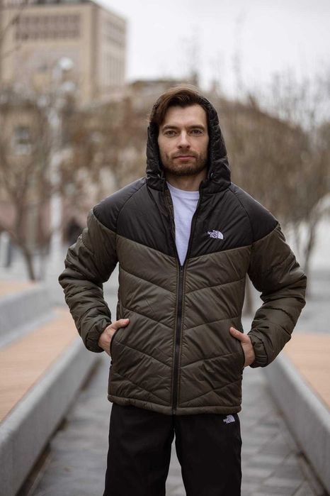 Куртка чоловіча TNF чорно-хакі