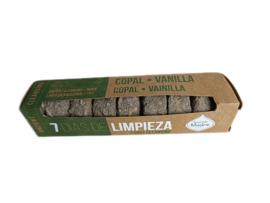 Sagrada Madre 7 Dias de Limpeza Ancestral - Copal e Baunilha (Paz e Pr