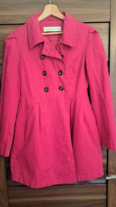 Płaszcz damski dwurzędowy