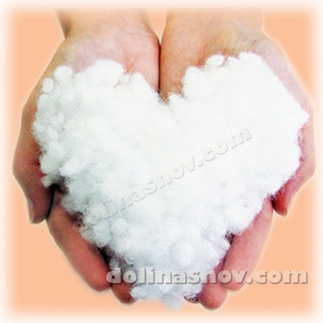 Кулька холлофайбер світло-сіра