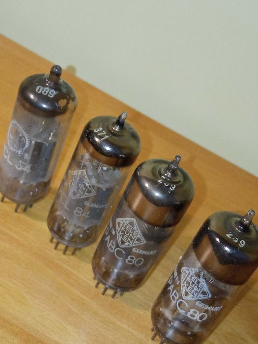 Радиолампы Siemens Telefunken Valvo