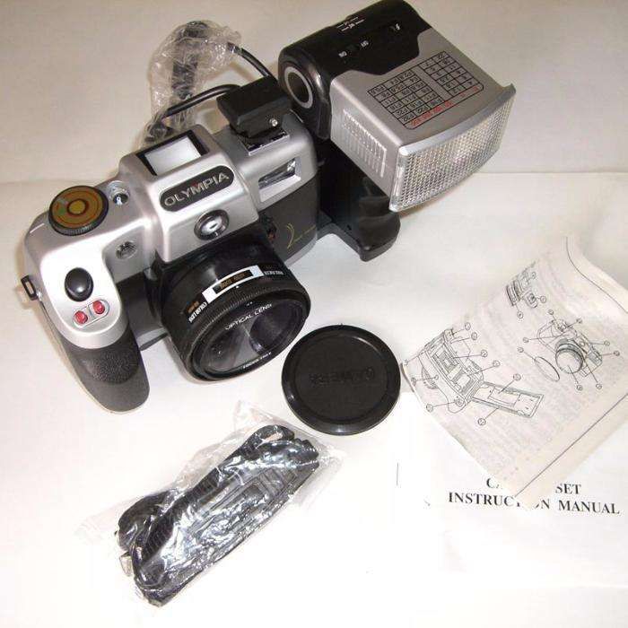 Máquina fotográfica Olympia