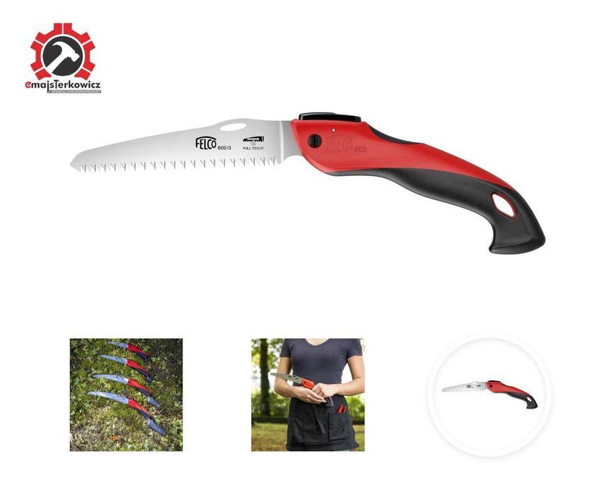 FELCO 602 składana piła ogrodowa 160 mm do gałęzi 80 mm
