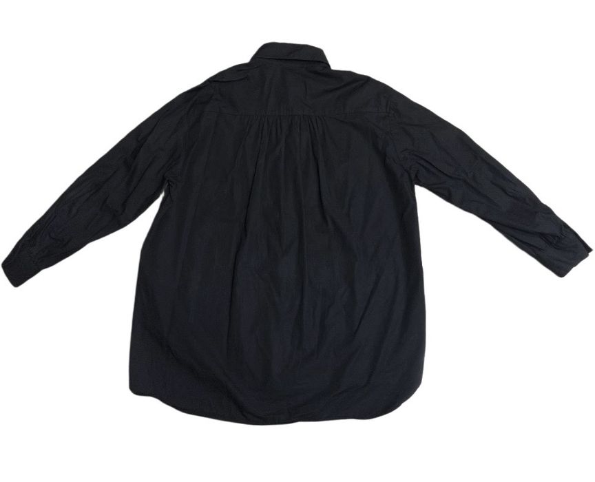 Чорна довга жіноча сорочка