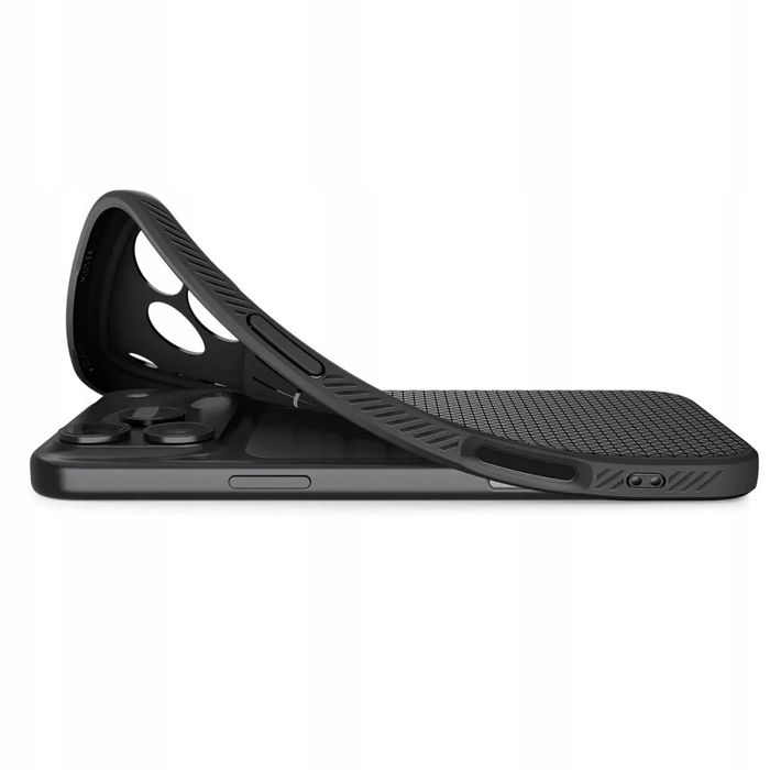 Etui SPIGEN futerał LIQUID AIR do IPHONE 17 Pro Max matte black
