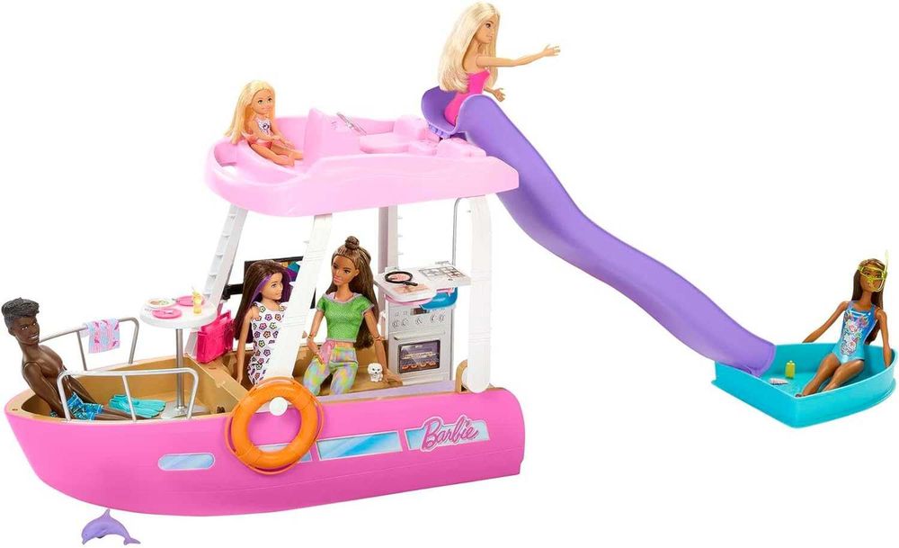 Човен мрії Барбі Лодка Барби Barbie Dream Boat HJV37