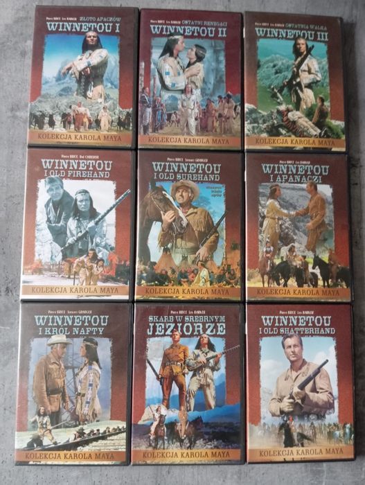 DVD seria filmów DVD wineetou