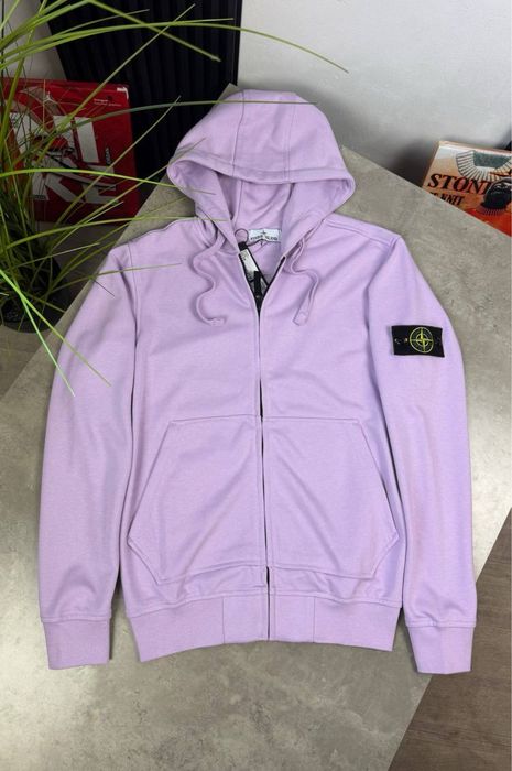Зіп-Худі Stone Island Ліловий