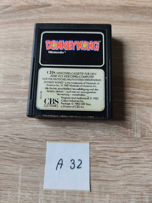 Donkey Kong CBS Electronics Atari 2600