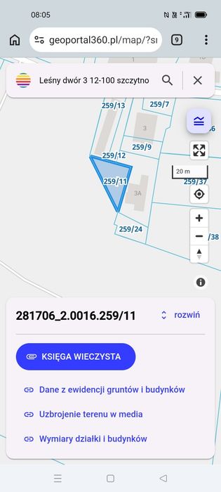 Działka Leśny Dwór