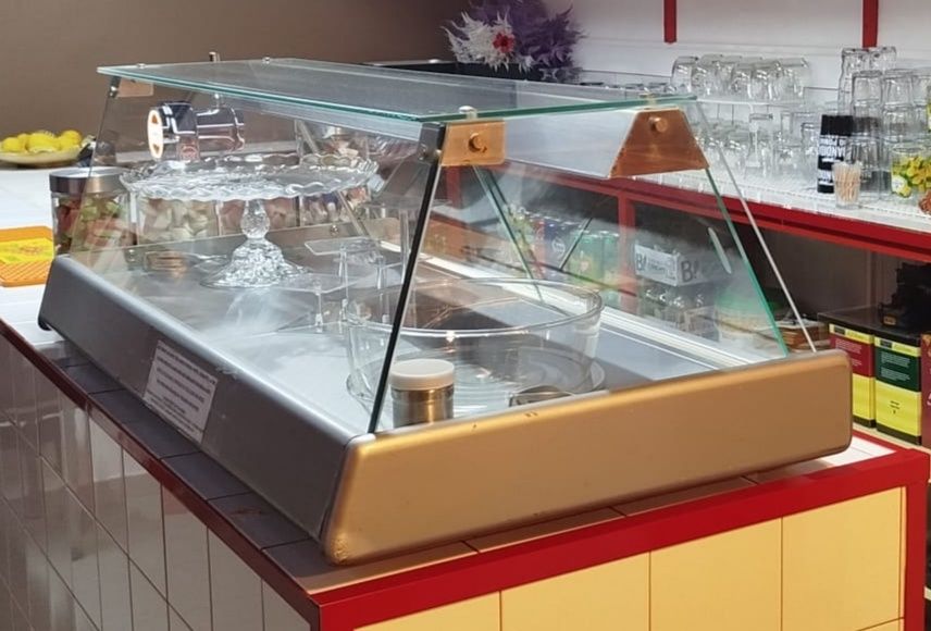Vitrine expositora de frio iluminada